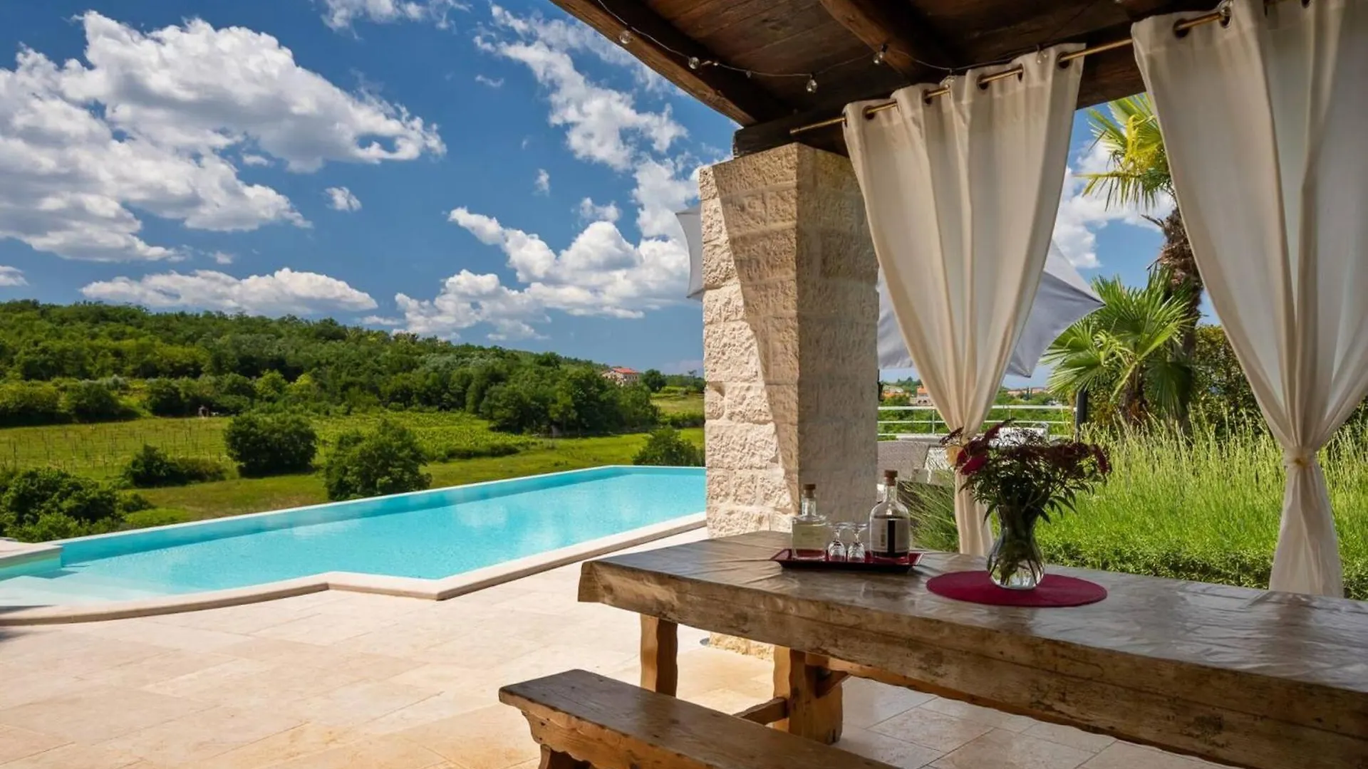 Rustic Villa Zvonar With Pool In Motovun Rakotule