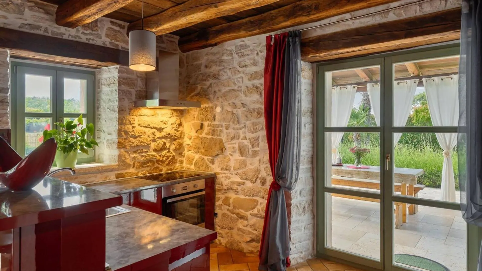 Rustic Villa Zvonar With Pool In Motovun Rakotule Croacia