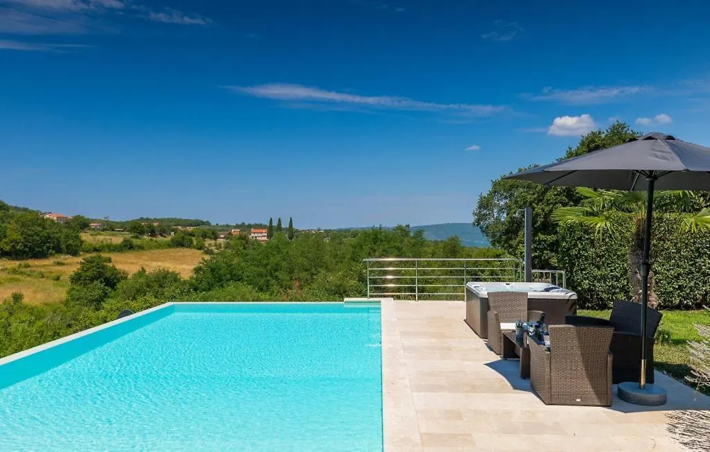 Rustic Villa Zvonar With Pool In Motovun Rakotule